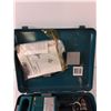 Image 3 : Makita Cordless Driver Drill, Fast Charger, Battery All Untested and Carry Case with Manual