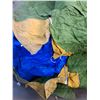 Image 2 : 1-2 Person Tent w/ Poles, Safety Triangle (Missing a Side), Misc