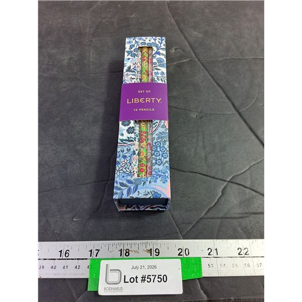 Liberty Set of 10 Pencils