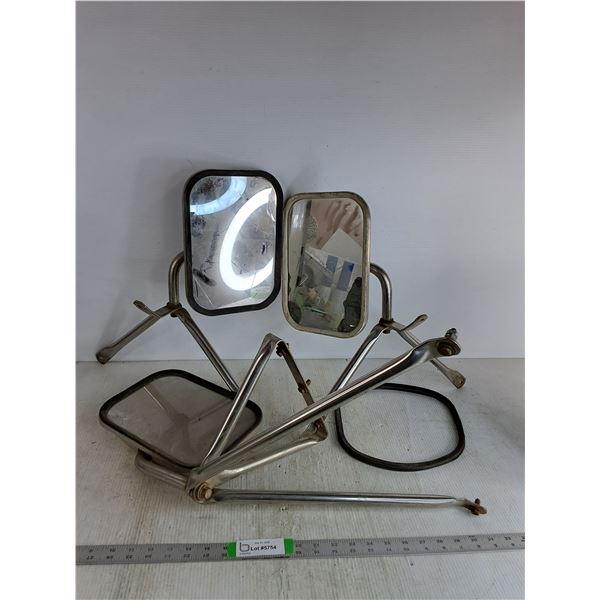 (3) West Coast Style Tripod Towing Mirror 25", Pickup Preferred