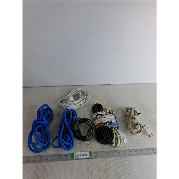 (7) Electrical Cords Up To 14.7ft