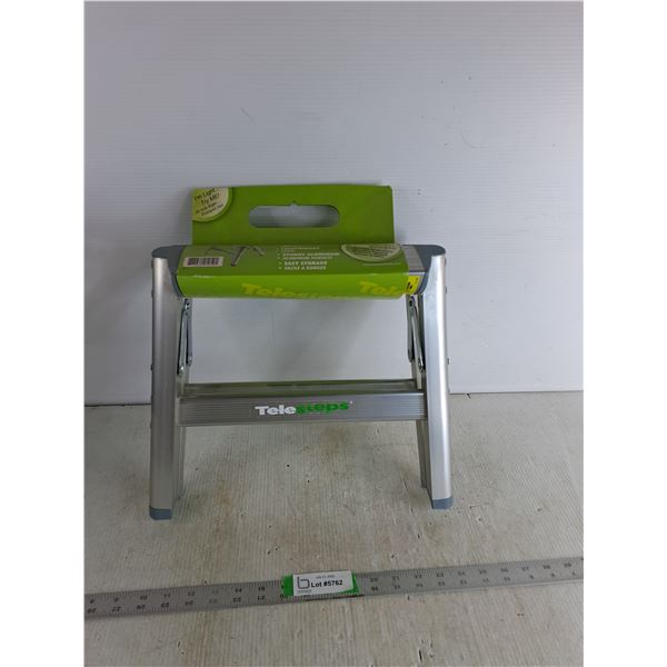 Telesteps Lightweight Aluminum Steps Stool 12.5"x13", Pickup Preferred
