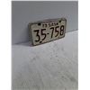 Image 3 : Vintage 1973 Saskatchewan Motorcycle License Plate