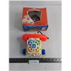 Image 1 : Vintage Fisher Price Chatter Telephone with Original Box