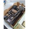 Image 8 : Vintage Rejafix Hand-operated Letterpress,cast iron construction with accessories