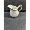 Image 5 : Vintage Cream Pitcher from "Carter& Buck"-Confectionary and Tea Room-opened 1927
