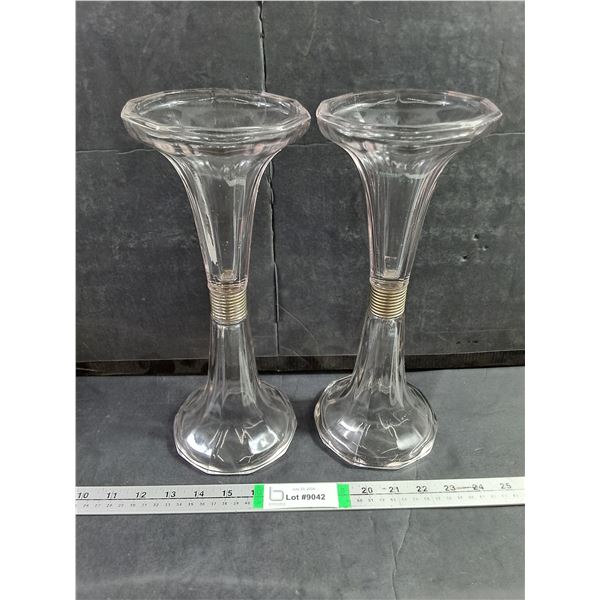 Pair of Antique General Store Shelf Risers
