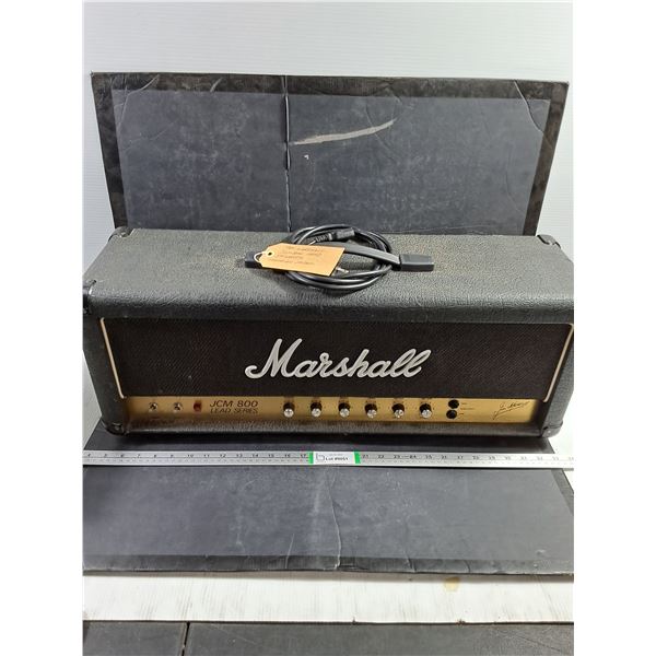 1984 Marshall JCM 800 Head 50 Watts Canadian Model