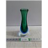 Image 1 : MCM Sommerso Glass Vase "Fishtail" Style