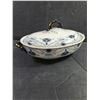 Image 3 : Antique Keeling & Co. "Carnation" Pattern Covered Serving Bowl/Tureen