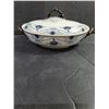 Image 9 : Antique Keeling & Co. "Carnation" Pattern Covered Serving Bowl/Tureen