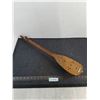 Image 1 : Vintage Hand Carved Wooden Stringed Instrument - 26" Length