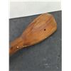 Image 4 : Vintage Hand Carved Wooden Stringed Instrument - 26" Length