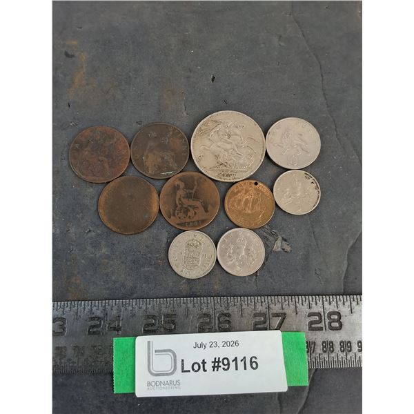 Vintage British Coins