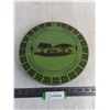 Image 1 : African Themed Crib Board - No Pegs Included - 11" Diameter