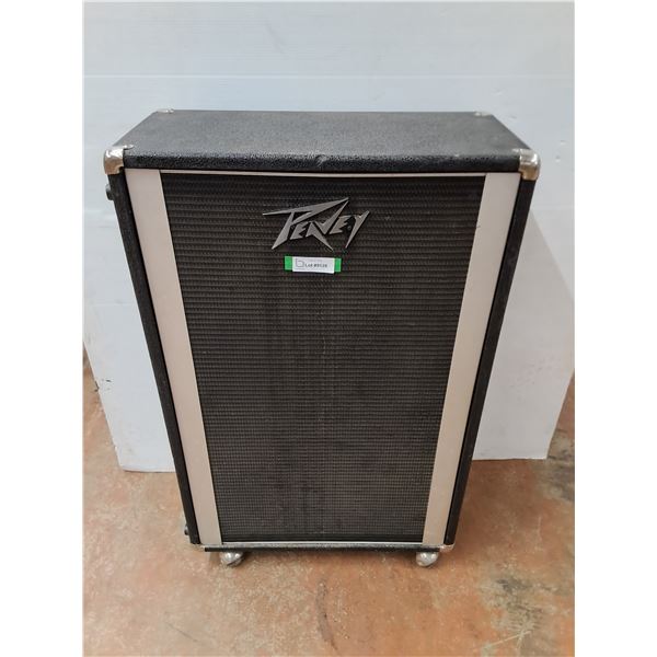 * Peavey Dual 12" Driver Guitar Speaker Cabinet on Castors - Untested - 39x24x11" - Pickup Only