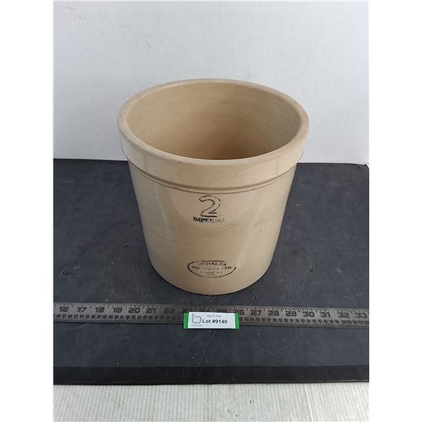 Medalta #2 Stoneware Crock - Pickup Preferred