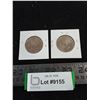 Image 1 : ^ (2) US Half Dollar Coins from 1995 & 1996