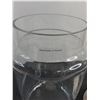 Image 2 : Handmade Glass Candy Jar w/Lid from Poland - 16" High - Cannot Ship
