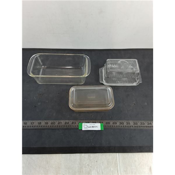 Assorted Vintage Refrigerator Dishes