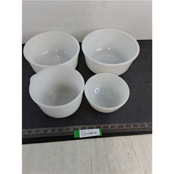 Assorted Milk Glass Ovenware