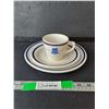 Image 1 : Vintage Sask. Legislature China Dish Set
