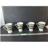 Image 1 : (4) 24 Ct. Gold Bone China Mugs