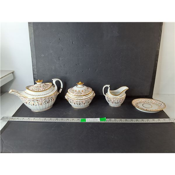 Vintage Porcelain Tea Set