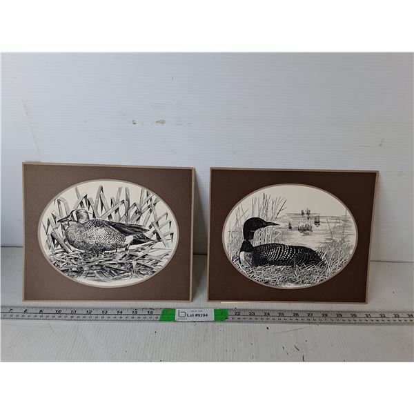 Loon & Duck Prints 11.5" x 9.5"