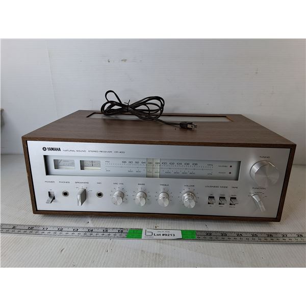 Yamaha CR-400 Receiver- Powers On, Can't Ship