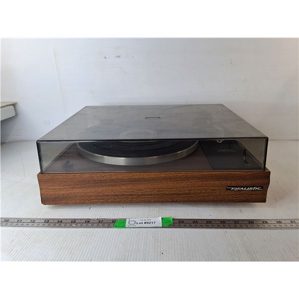 Realistic LAB-260 Turntable- Powers On, Pickup Pref'd