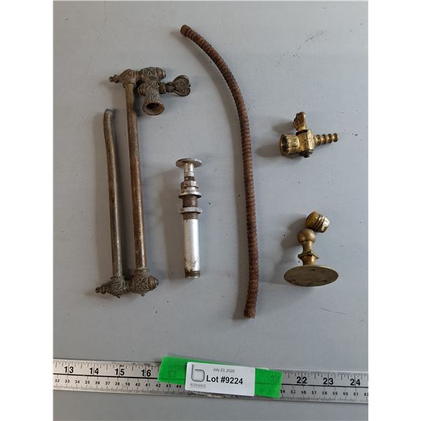 Antique Brass Gas Fixtures