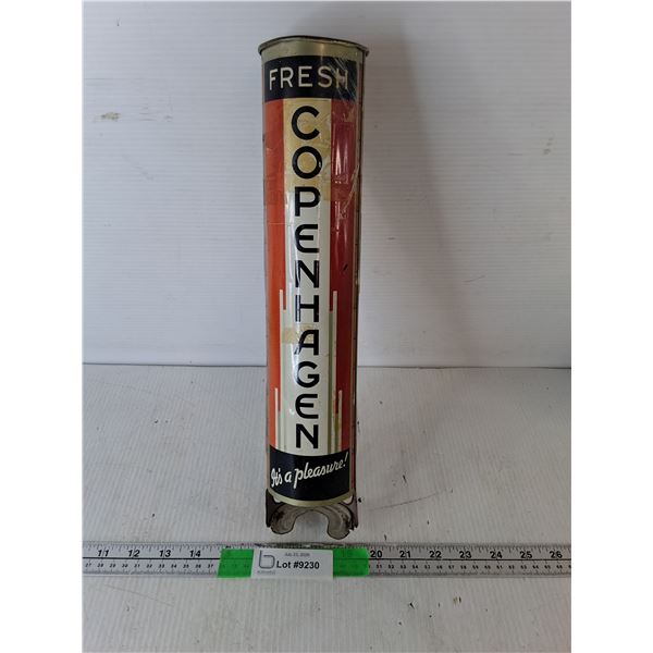 Copenhagen Snuff DIsplay Dispenser 14.5"
