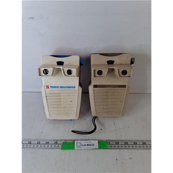 (2) Talking Viewmasters