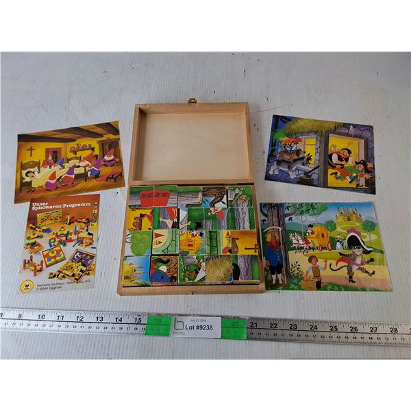 German Fairytale Wooden Block Puzzle