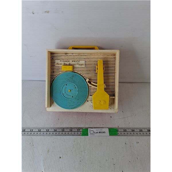Fisher Price Music Box Record Player- Powers On