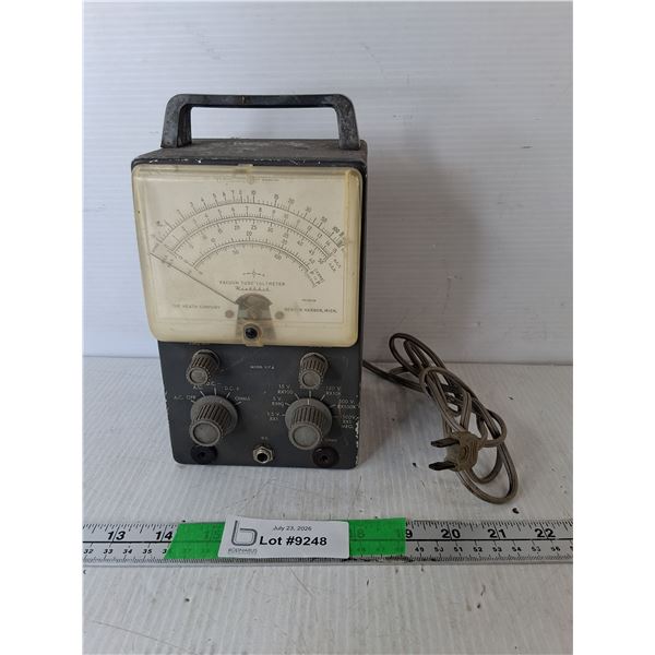 Vacuum Tube Voltmeter- Untested