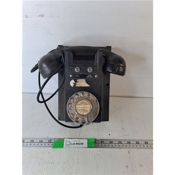 Rotary Wall Phone