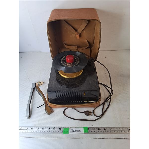 RCA Victor Vintage Record Player- As Is