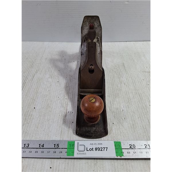 Vintage Hand Plane-No Manufacturer Mark-Made in Canada