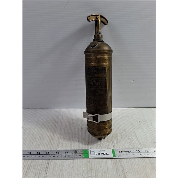 Vintage C.P.R. Fire Extinguisher