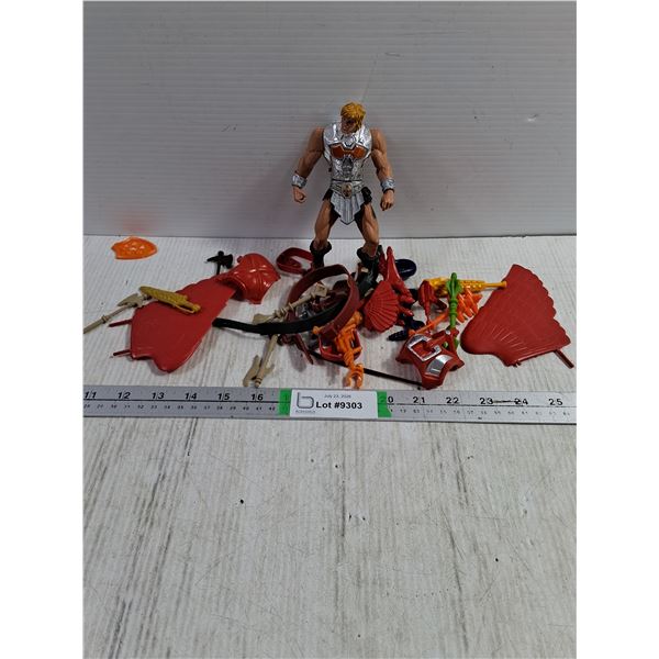 Masters of the Universe "He-Man" Action Figure with a whole lot of extra accessories