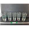 Image 1 : (5) Fish Style Glasses 6.5"