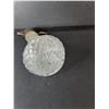 Image 4 : Glass Decanter with Silver Plated Handle 11.5"