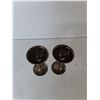 Image 2 : (2) Electroplated Copper Goblets 5"