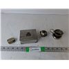 Image 1 : Nail Polishing Stone, Tea Strainers, Metal Jewelry Box