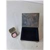 Image 3 : Nail Polishing Stone, Tea Strainers, Metal Jewelry Box