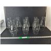 Image 1 : (8) Glass Oil Lamp Chimneys 8.5"