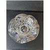 Image 2 : Murano Style Ruffled Art Glass Bowl 9.25"