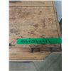 Image 2 : * Antique Pine Wood Blanket Storage Chest - Cannot Ship - Dolly Not Included